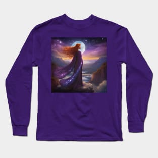 High Priestess Receiving Signals Long Sleeve T-Shirt